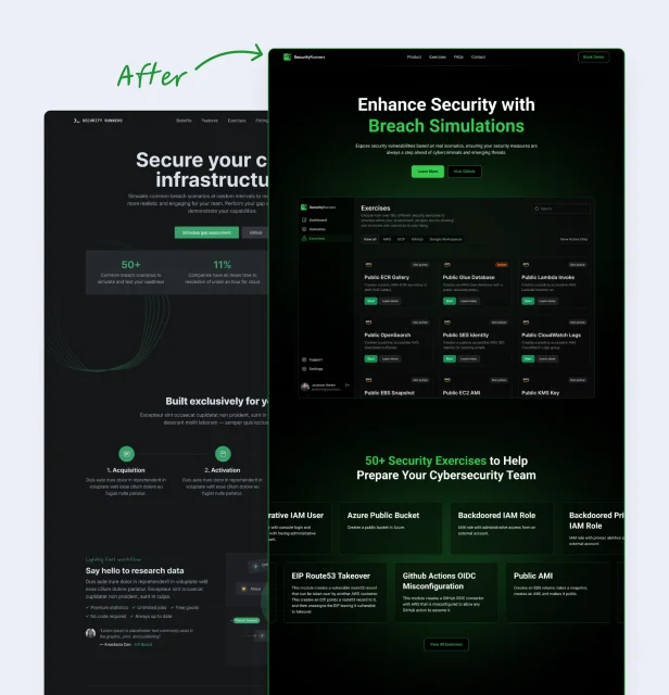 Security Runners design system and brand identity